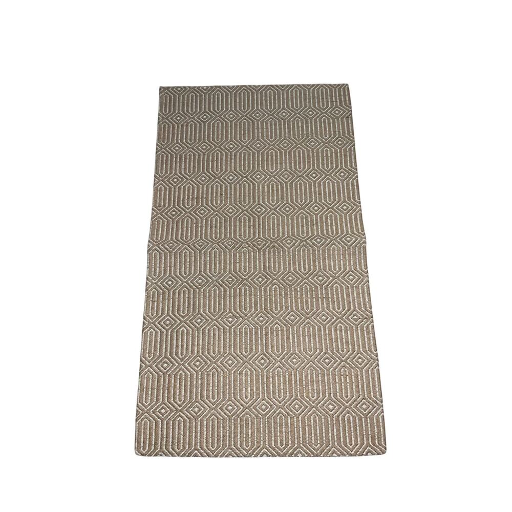 PP International Gold And Cream 44 X 24 Accent Rug